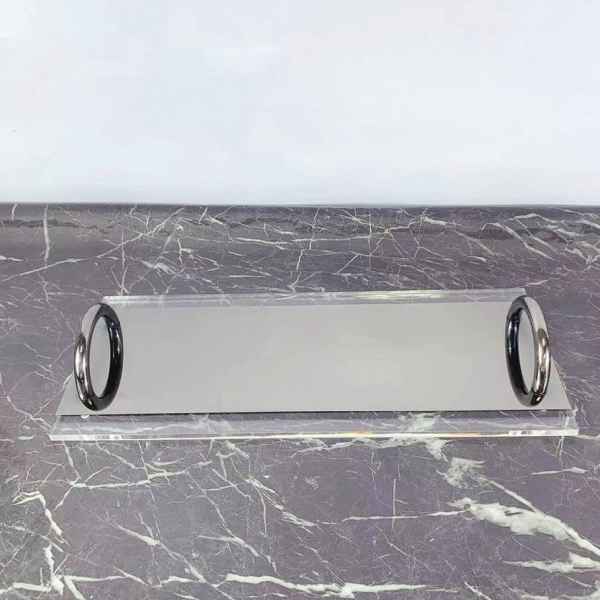 Stainless Steel & Acrylic Tray