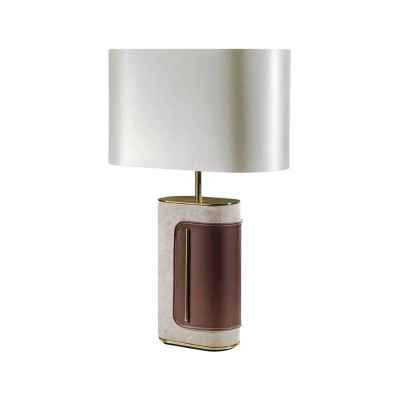 Leather Table Lamp